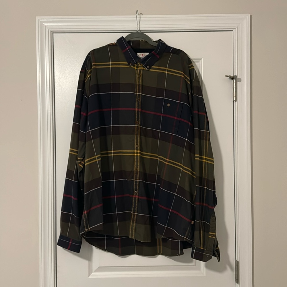 Barbour Plaid Long Sleeve Shirt